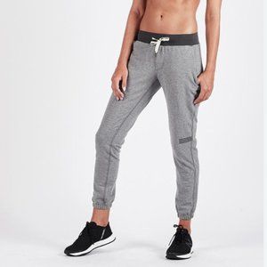 Vuori Laguna Lounge Pant Jogger in Heather Grey